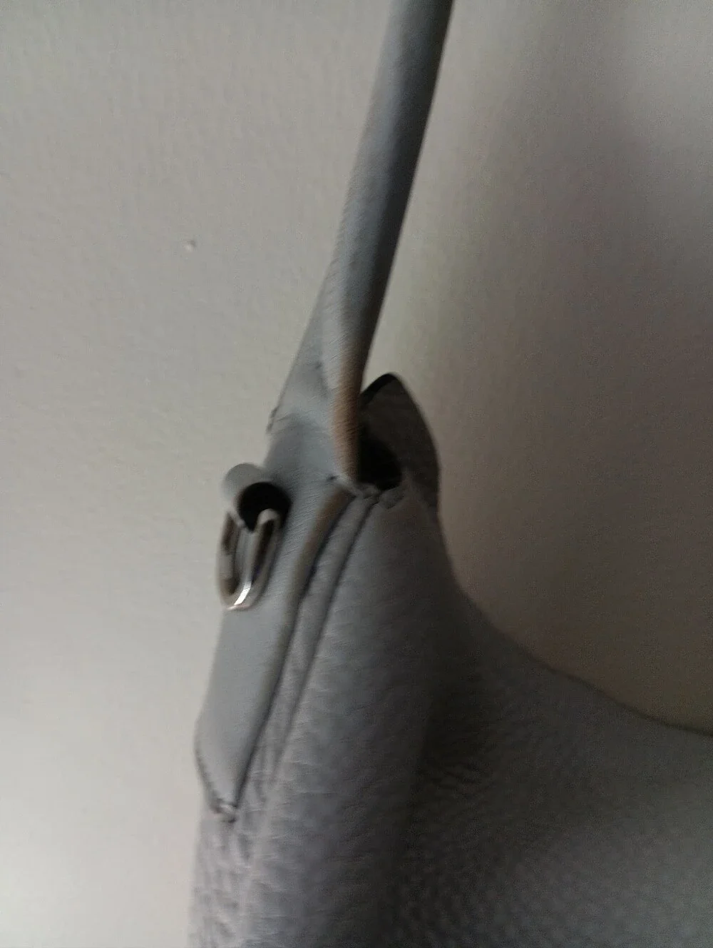 Coach Grey Leather Hobo Bag - Unbranded